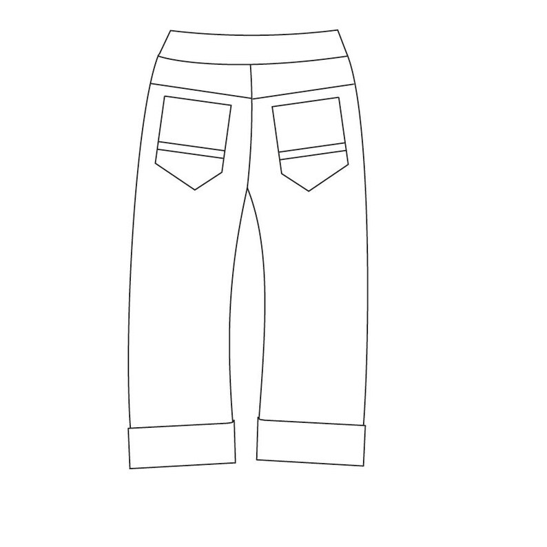 MBJM Twist and Shout Trousers/Jeans 03 month Age 12 sewing Etsy