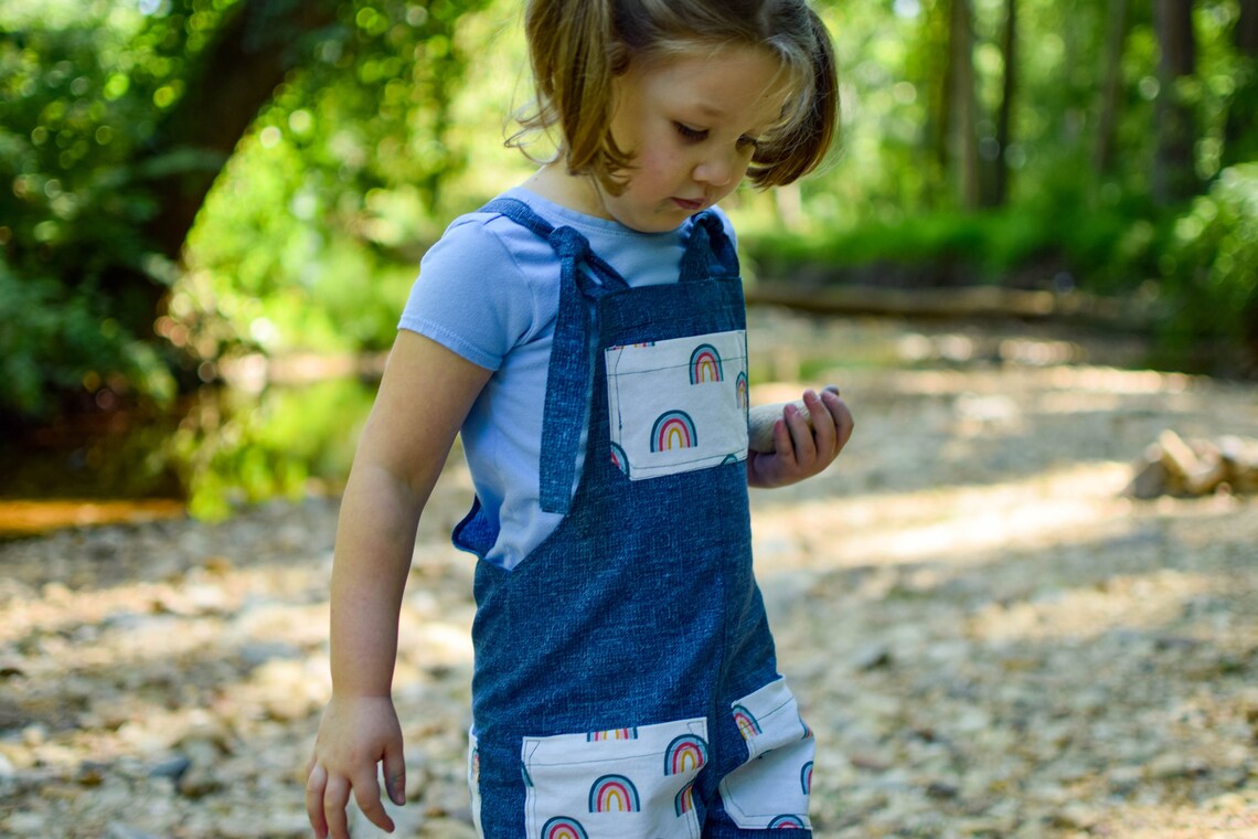 MBJM Child Heyday Dungarees Overalls PDF Sewing Pattern Etsy