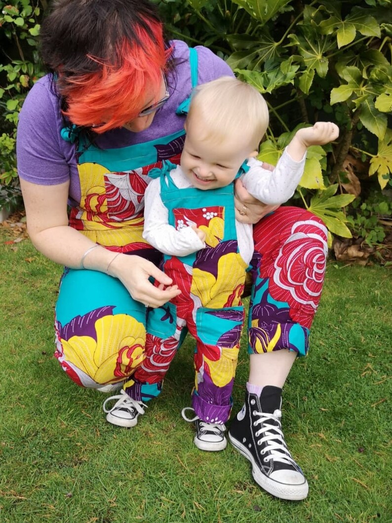 MBJM Child Heyday Dungarees Overalls PDF Sewing Pattern Etsy