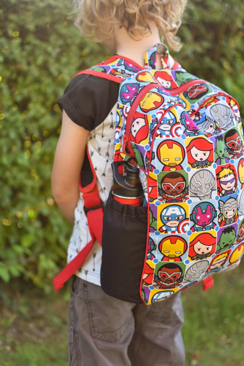 MBJM Back to Cool Backpack PDF Sewing Pattern Etsy