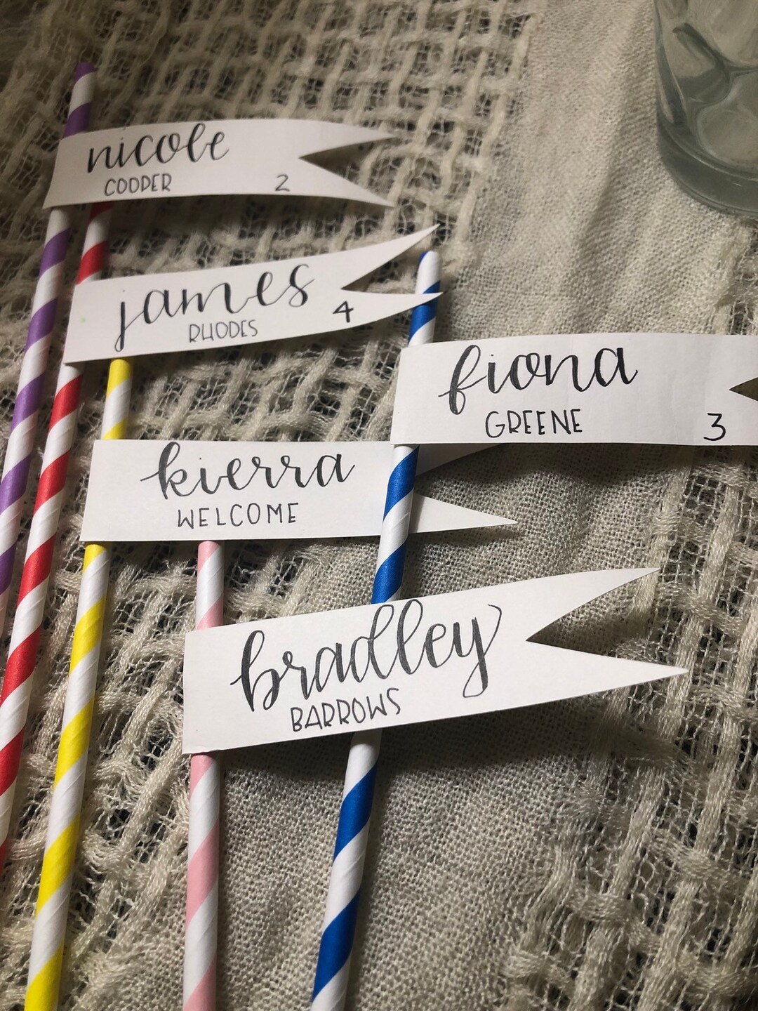 Party supplies wedding decor wedding place cards wedding Etsy.de