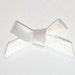 Bows Satin White Embellishments, Satin Bows, Craft Supplies, Craft Bows Card Making Bows Craft Bows Mini Satin Craft Applique 10 Bows