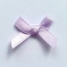 Bows Satin Embellishment Lilac 7 mm Satin Bows Craft Supplies, Craft Bows, Sewing Applique Bows Mini Craft Bows Card Making Supplies 10 Bows
