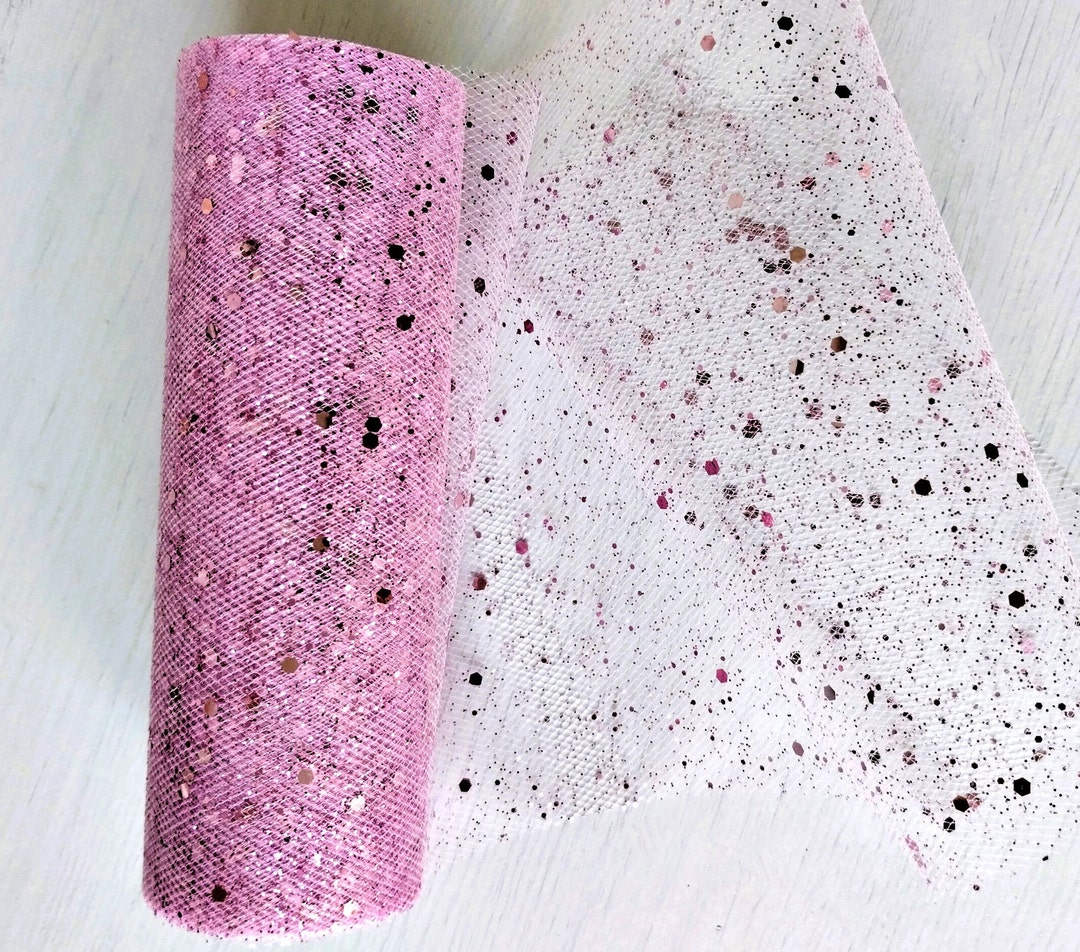 Tutu Net - 60-inches Wide Soft Ombre Candy Pink Per 100YD Roll