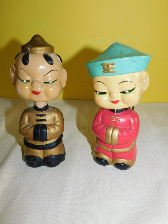 リペアあり ビンテージ オリエンタル 50s フィギュア ミッド