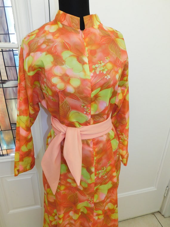 1970's Van Raalte At Home Wear Lounging Robe - Vi… - image 3