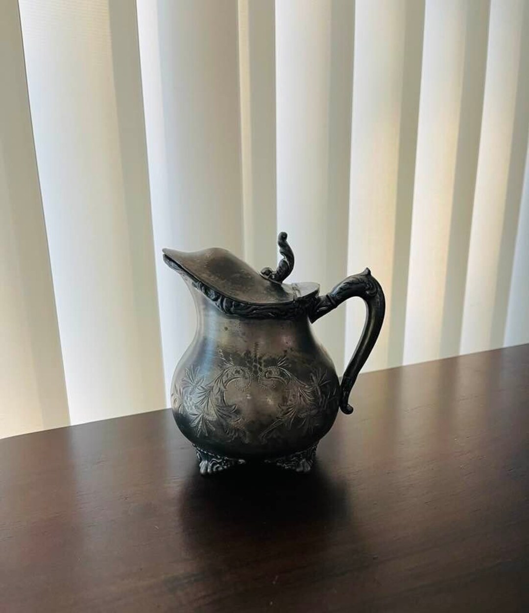 Vintage Antique Victorian Wallace Brothers Silver Co Quadruple Etsy