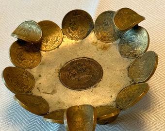 ヴィンテージ メキシコ コイン灰皿 ハンドメイド メタル - Etsy 日本