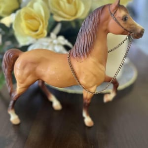 Vintage Breyer Ranger Cow Pony Horse Chain Bridle