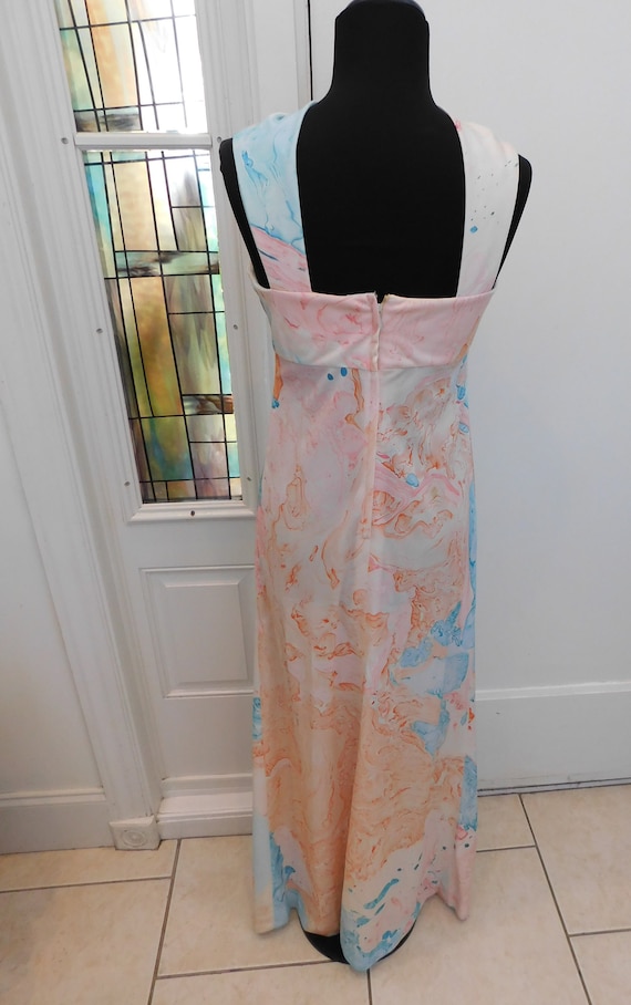 1970s Vintage Don Luis de Espana Designer Maxi Dr… - image 6