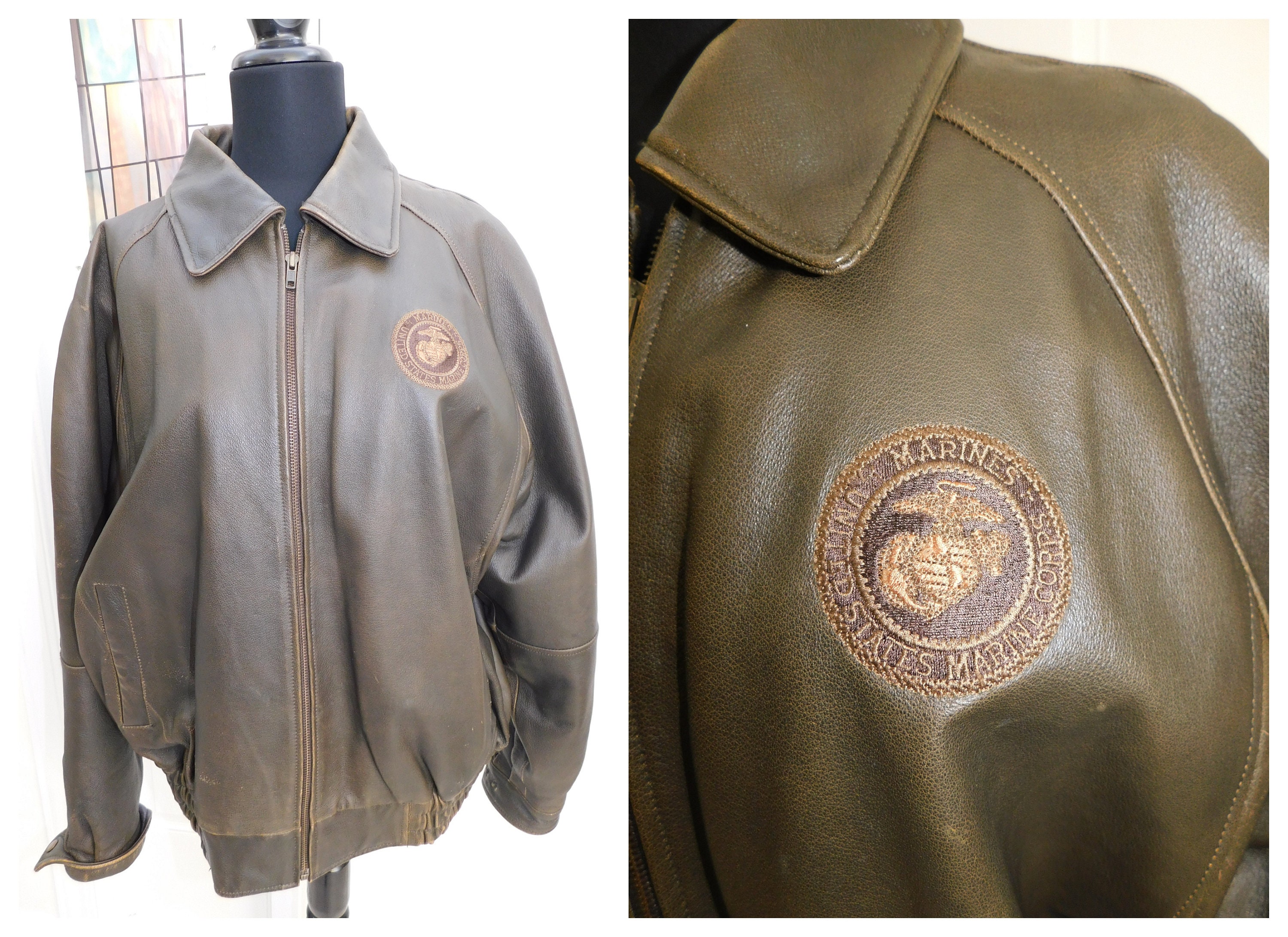 marine corps bomber jacket