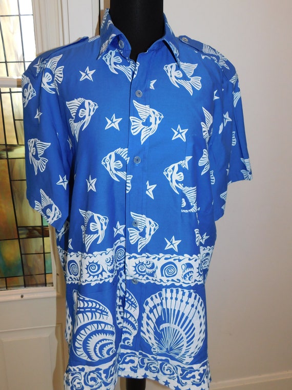 Ruth Clarage Hand Printed Jamaica  - Vintage Resor