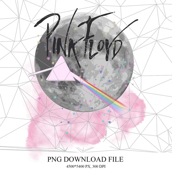 Pink Floyd PNG Datei, Pink Floyd Sublimationsdesign, Pink Floyd Logo - Rock Png Designs - Classic Rock Png - Ziegel in der Wand png