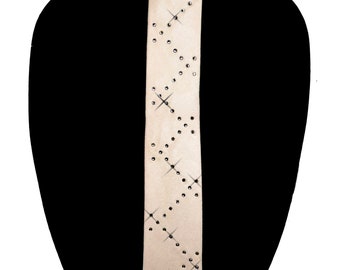 Wedding tie | Luxury necktie with Swarovski crystals | Necktie accessory