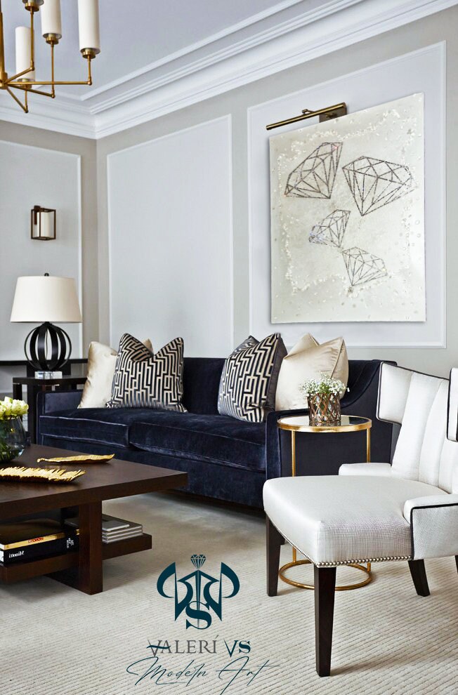 Sparkling Original Artwork Luxury Gift Homedecor Walldecor, Original ...