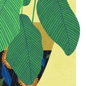 calathea , Plant illustration, art giclée print,Botanical Print,Botanical illustrations,Botanical Art,Plants Art Prints image 5