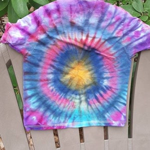 Tye Dye Sunburst T Shirt Children