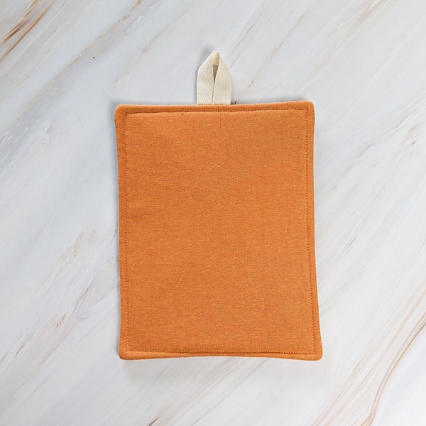 Orange Pot Holder Etsy