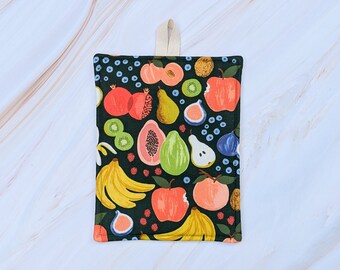 Fruit Stand Hunter Rifle Paper Co Floral Pot Holder