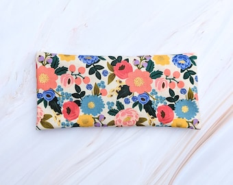 Vintage Blossom Cream Relaxing Eye Pillow - Use Hot or Cold