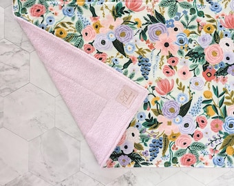 Garden Party Ivory Rifle Paper Co Dish Drying Mat