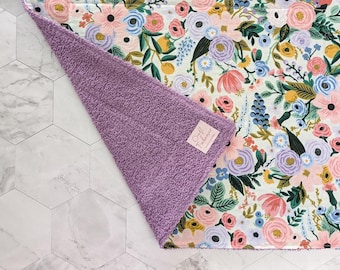 Garden Party Ivory Rifle Paper Co Dish Drying Mat