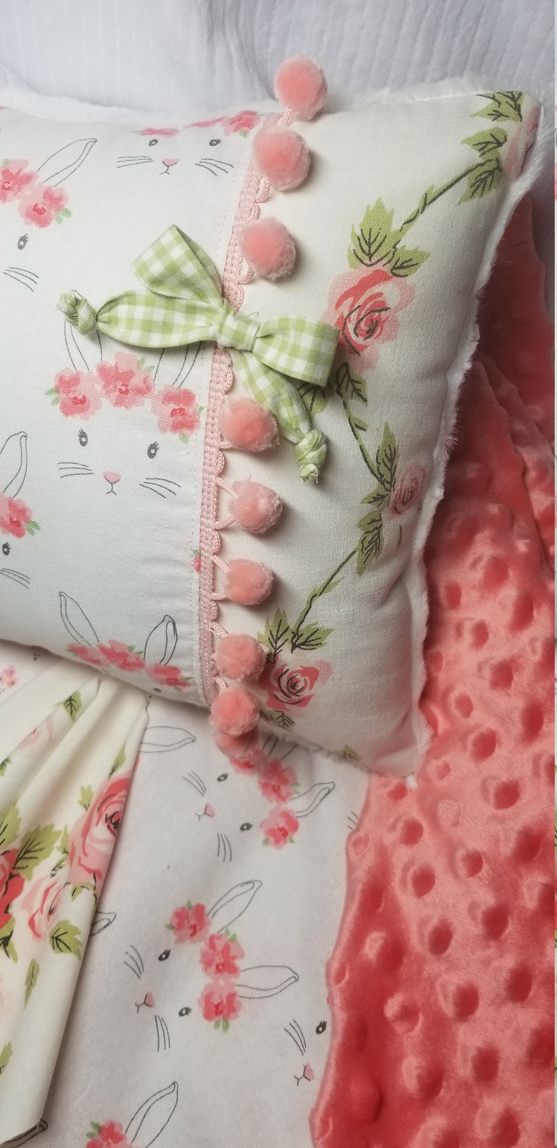 shabby chenille baby bedding