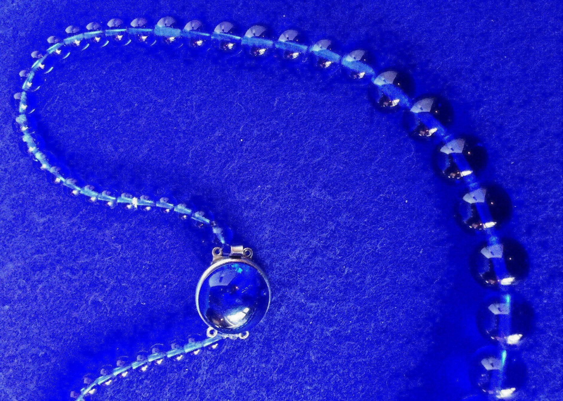 Collier chute perles de culture - Bijoux Anciens Schaffner
