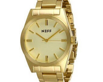 Buy Neff Gold Tone Stainless Steel Estate Day Time Watch 165 Ft