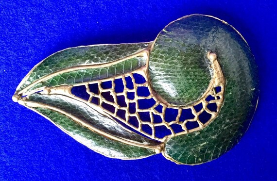 Extraordinary Vintage 1930s Art Deco Belt Buckle … - image 2