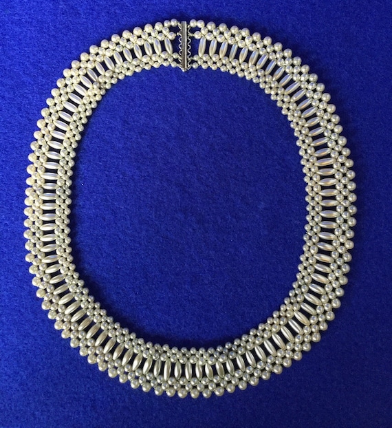 Vintage 1930s Faux Pearl Choker