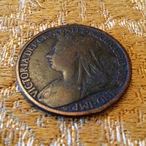 British ‘Victorian Penny’ Coin Dated 1899