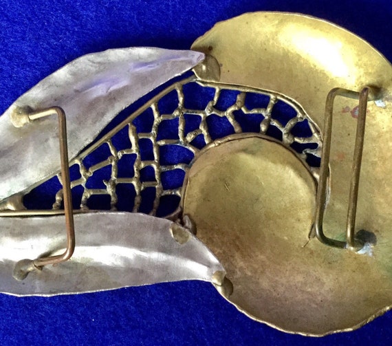 Extraordinary Vintage 1930s Art Deco Belt Buckle … - image 7