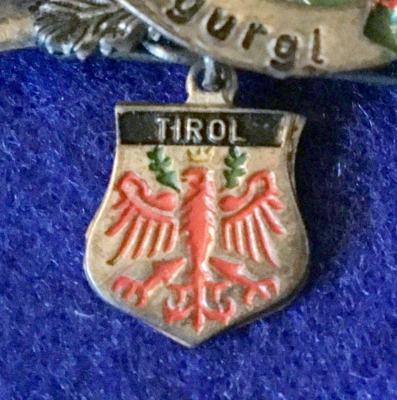 1930s Austrian Tirolean Souvenir Brooch from Ober… - image 3