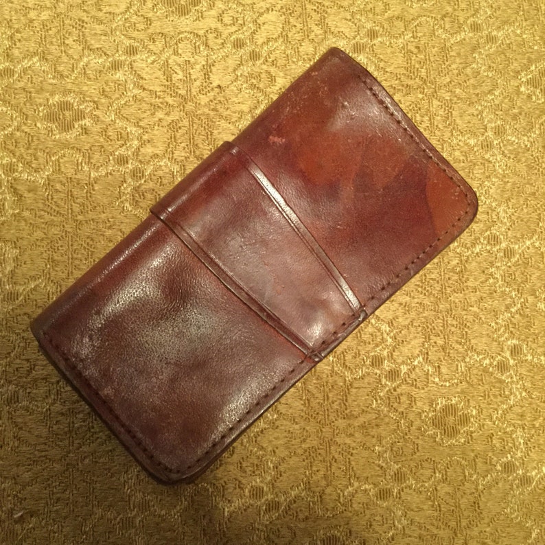 A Present From Barry Island Souvenir Wallet with Fabulous Magic Properties Vintage 1930s Magic Wallet
