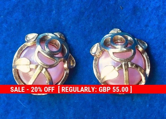 Miracle Macintosh style Clip on Earrings