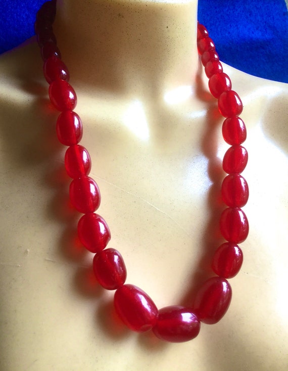 Beautiful ‘Cherry Red’ Beads - image 2
