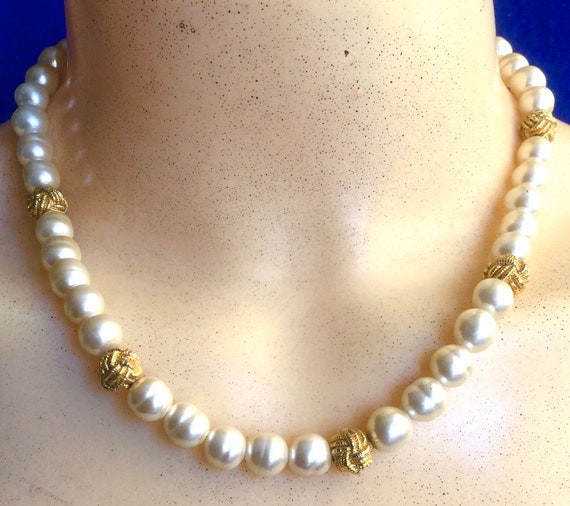 Baroque Pearl Choker and Clip Earrings from Sonia… - image 9