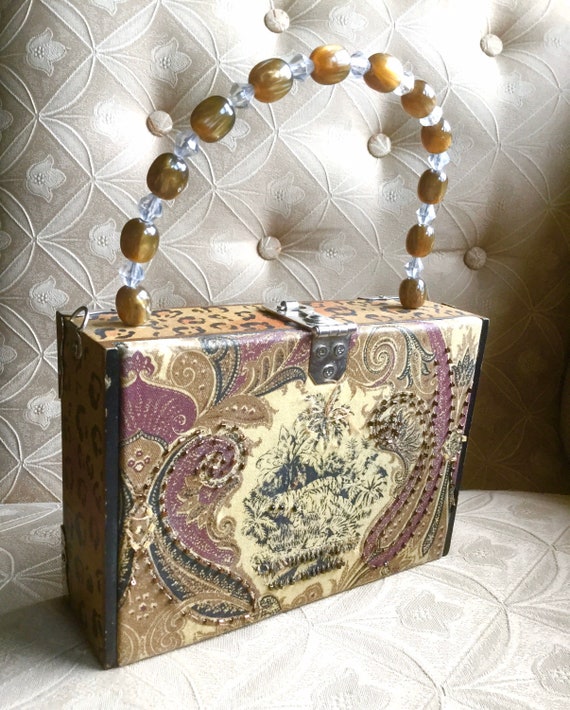 Panther Cigar Box Bag - image 1