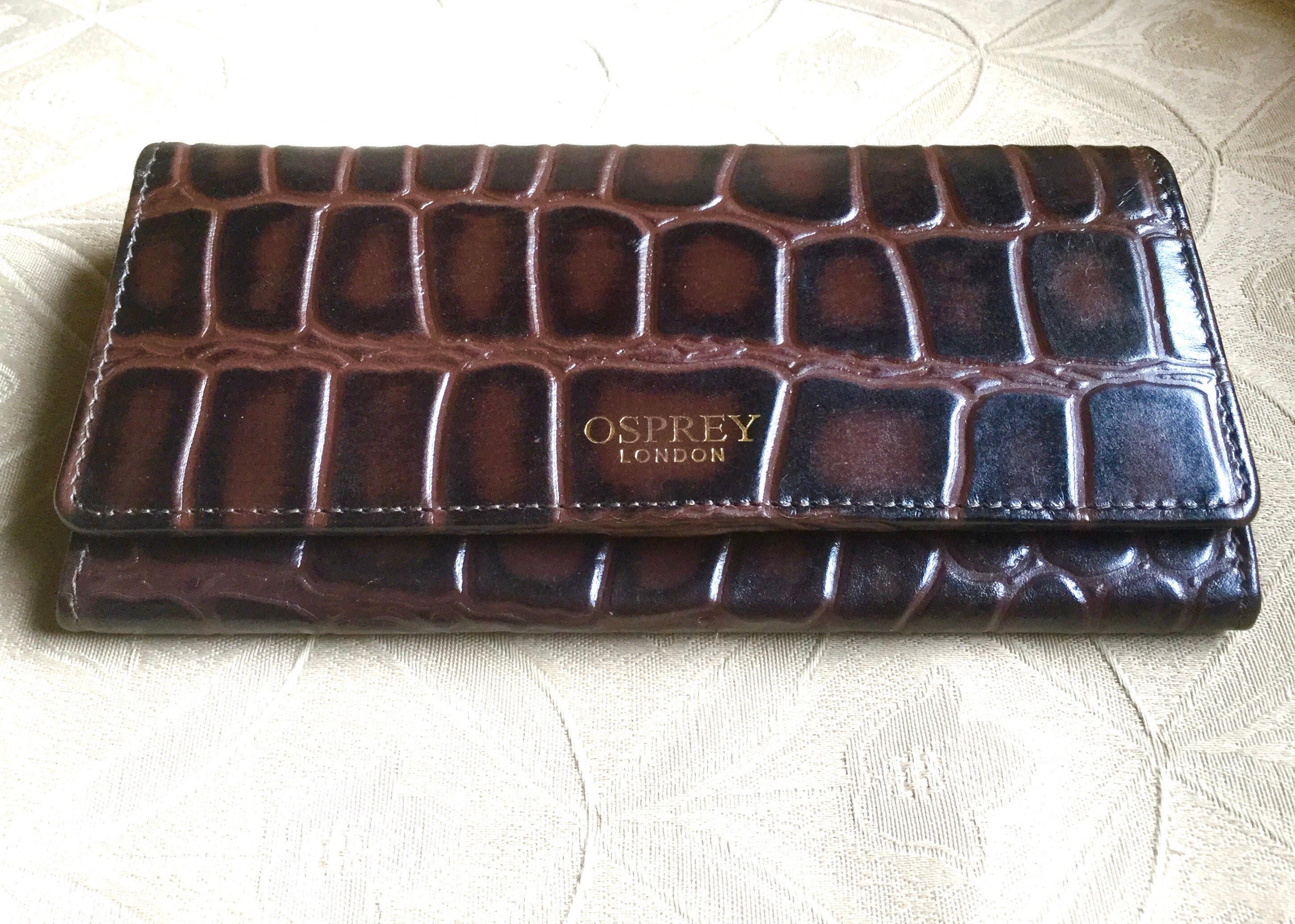 New* Osprey London Black Holly Pouch Clutch Bag | eBay