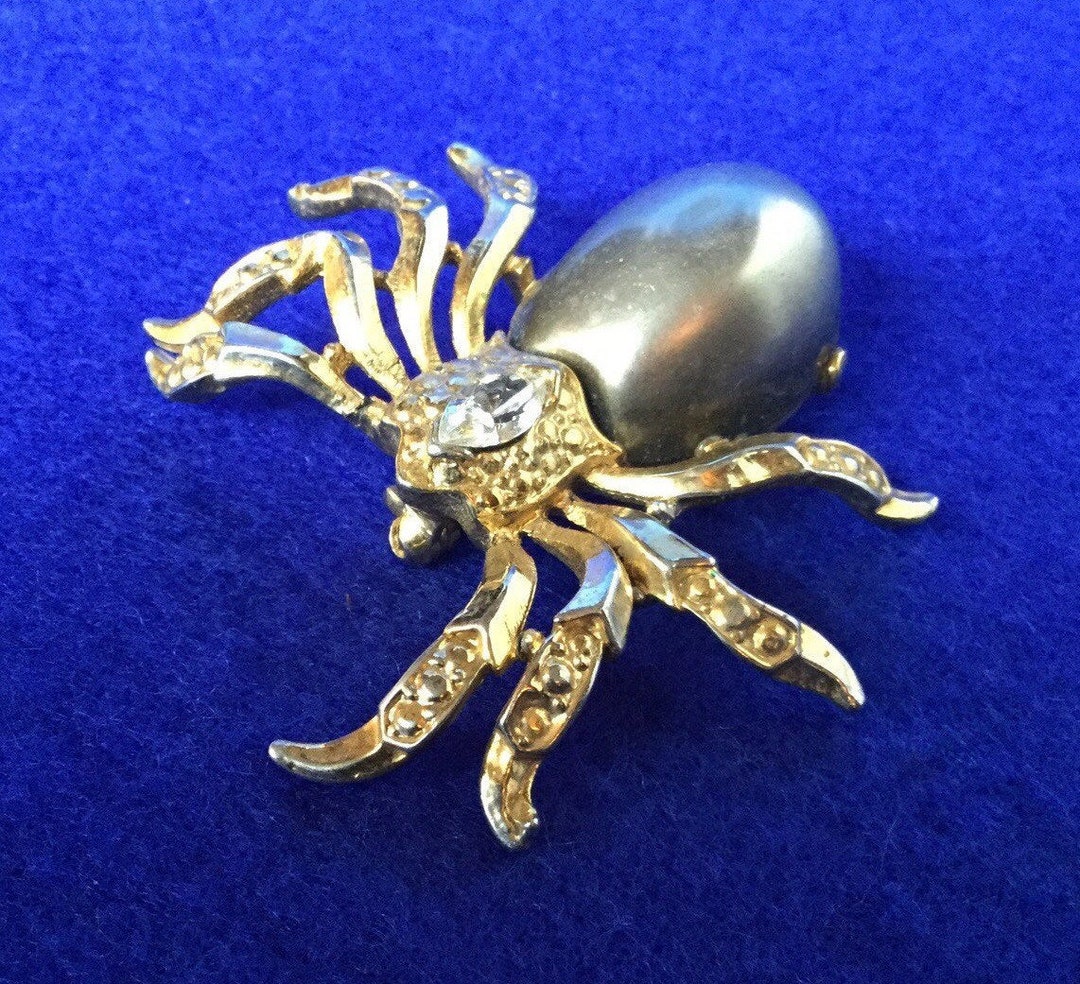 1880/1900 bubble spider charm-germany  Spider jewelry, Jewelry lookbook,  Insect jewelry