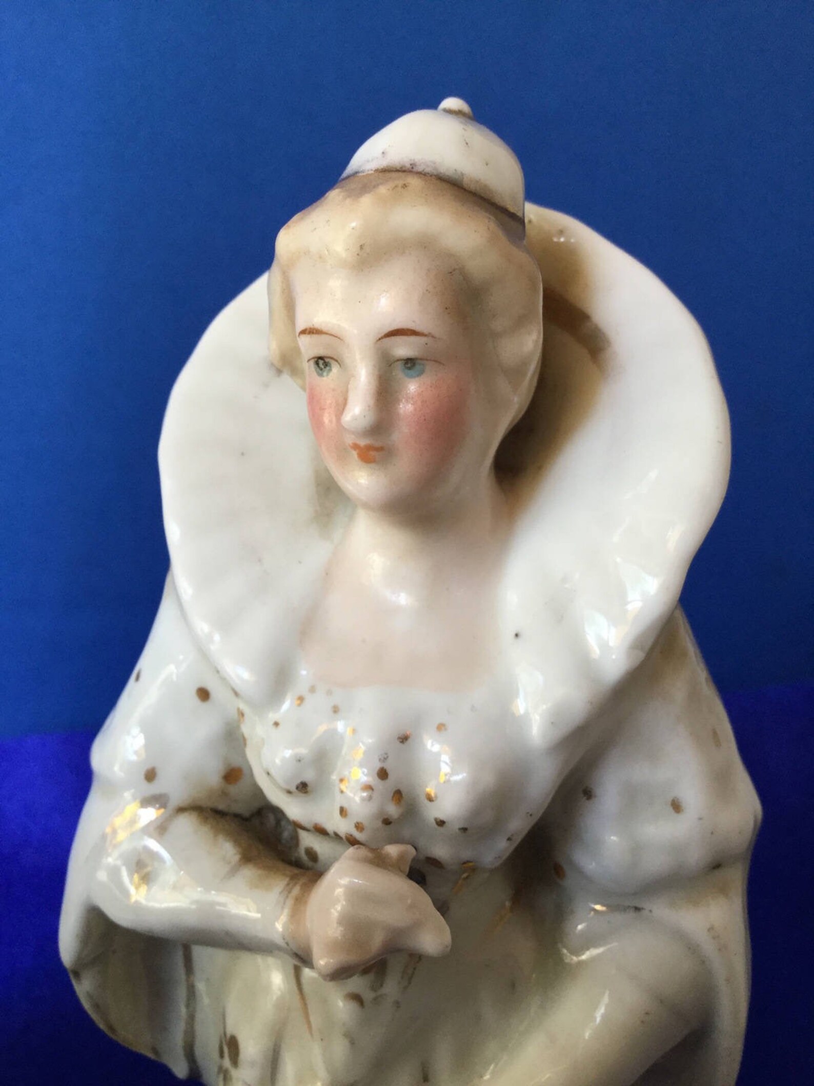 Rare Antique Porcelain German Figurine Set of King Henry VIII Etsy