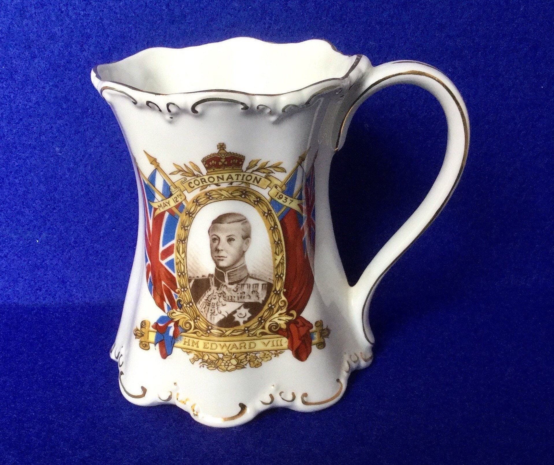Fine Bone China St Coronation Mug HM EDWARD VIII on Etsy