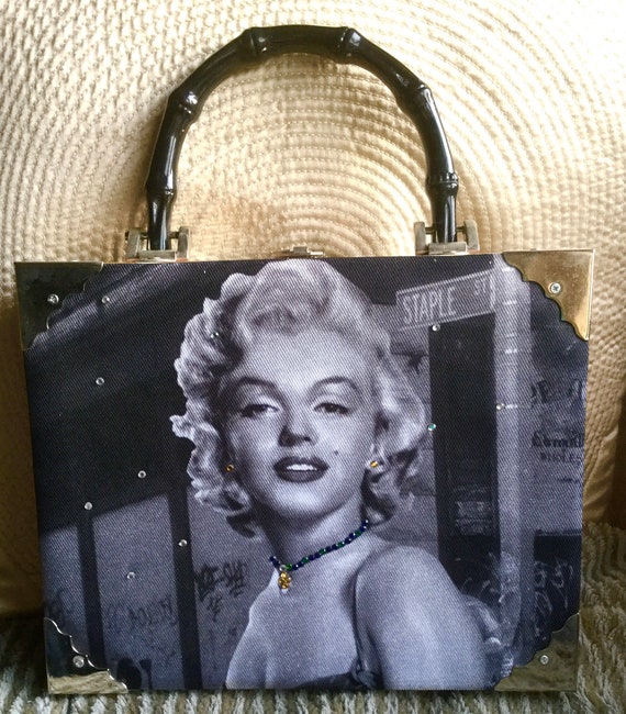 Braciano Cigar Box Marilyn Monroe Handbag - image 6