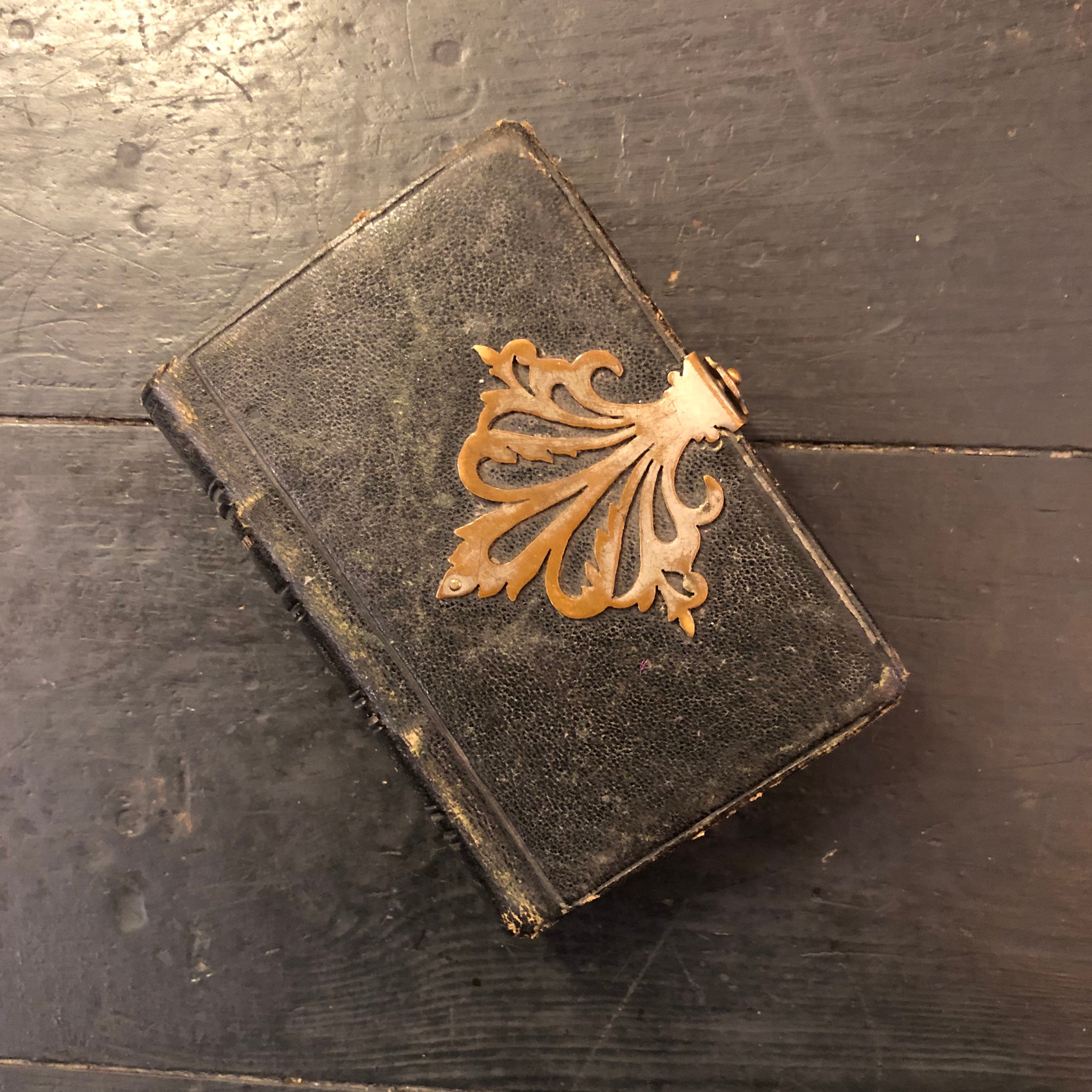Antique Paroissien Romain No 53 Circa 1885 Leather Bound With