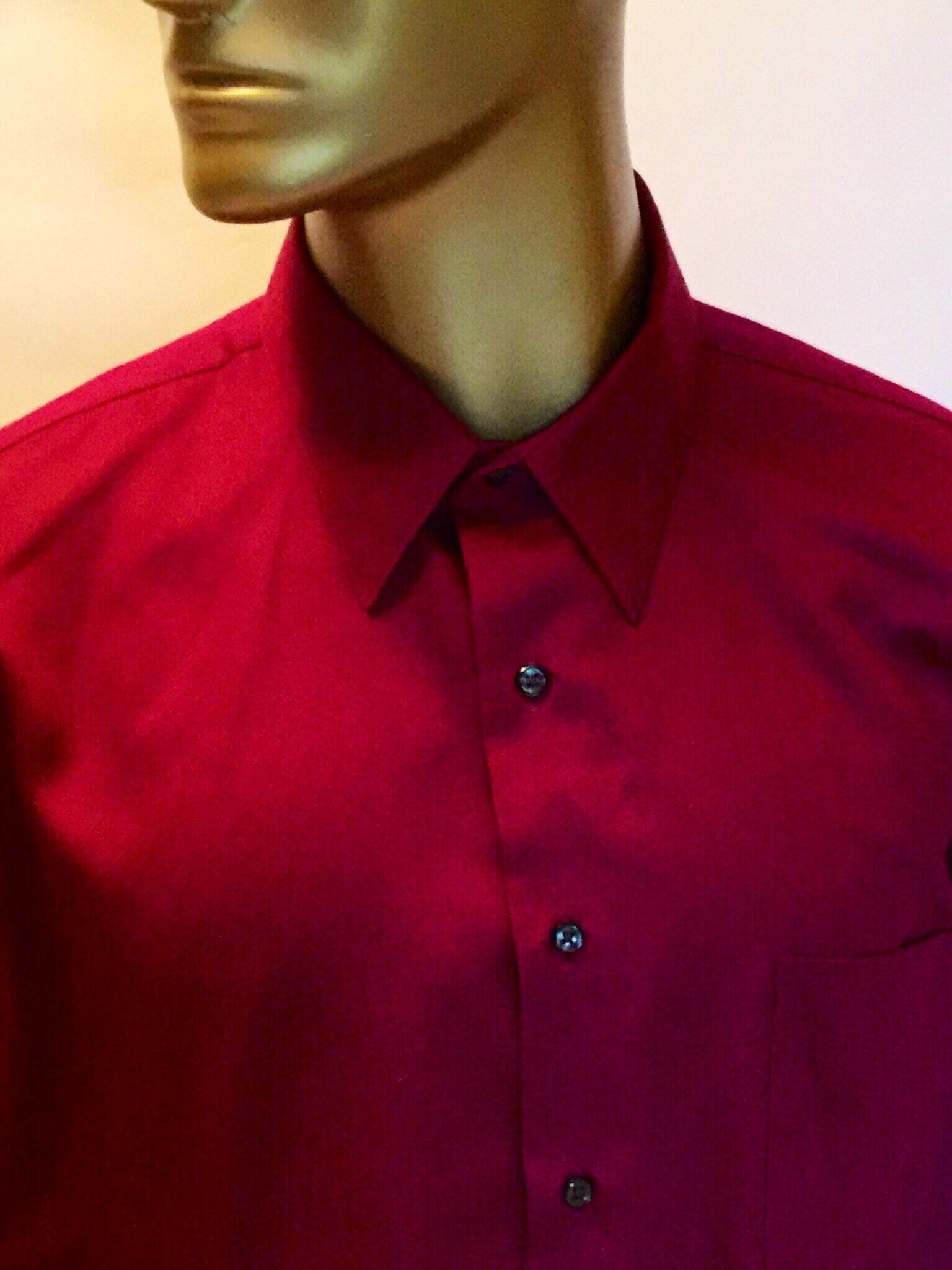 Vintage Geoffrey Beene Shirt in Chartreuse Glazed Cotton Vintage Geoffrey Beene Shirt in Chartreuse Glazed Cotton