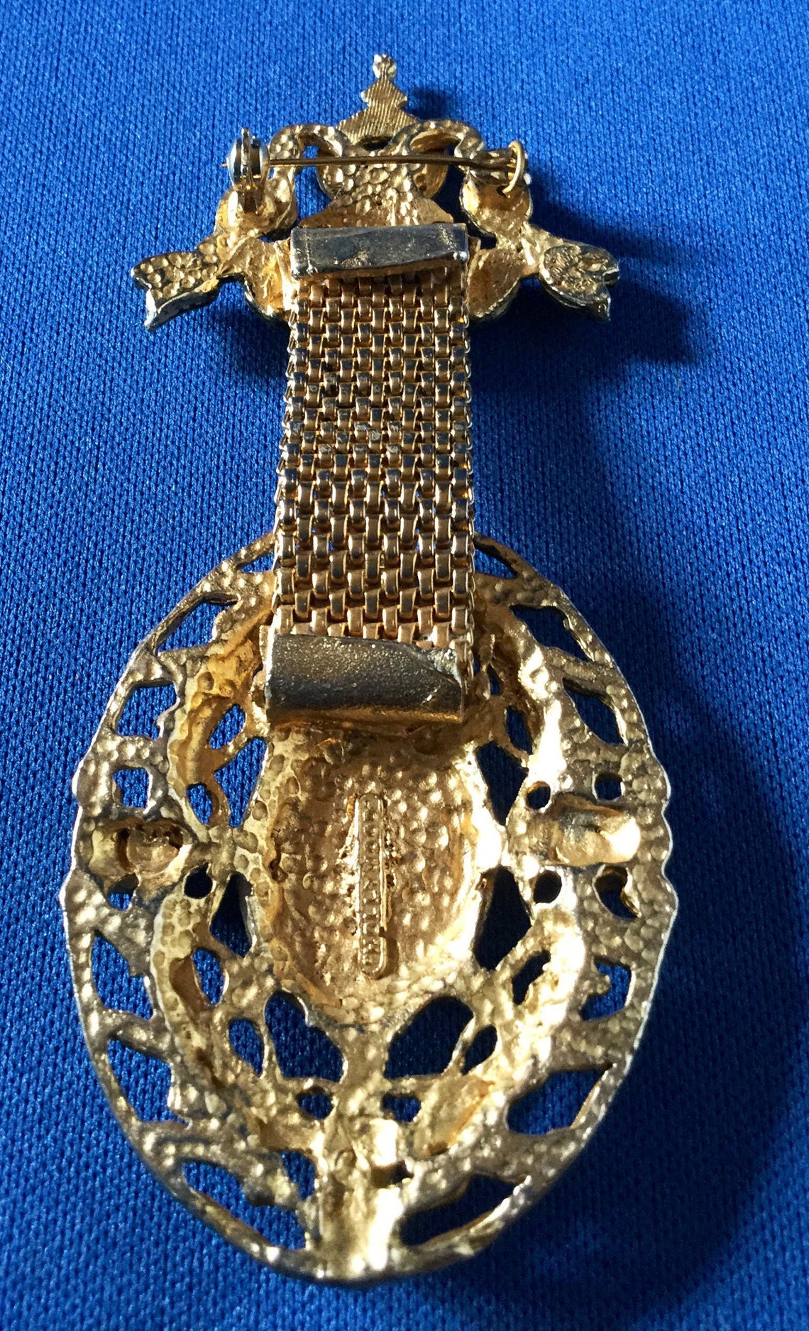 Vintage 1950s Hollywood Jewellery Gold Tone Renaissance - Etsy UK