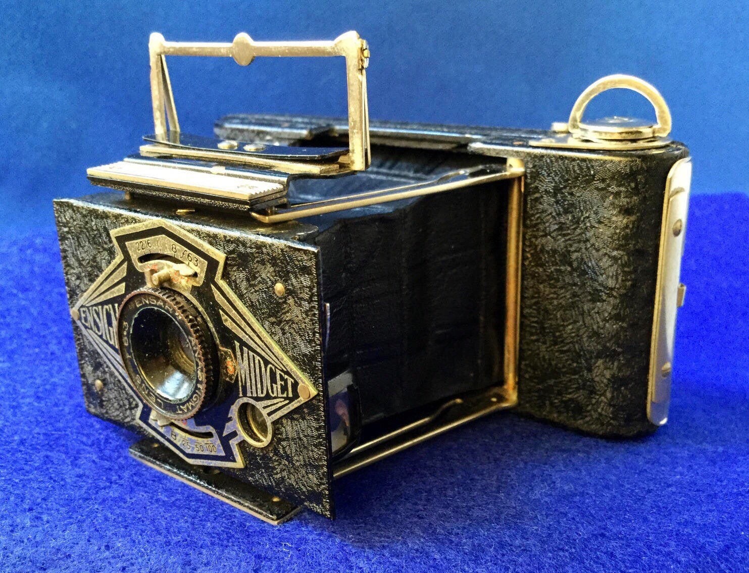 【超希少】ENSIGN MIDGET アンティーク 蛇腹カメラ ポケットサイズ 超希少】ENSIGN MIDGET アンティーク 蛇腹カメラ ポケットサイズ 超