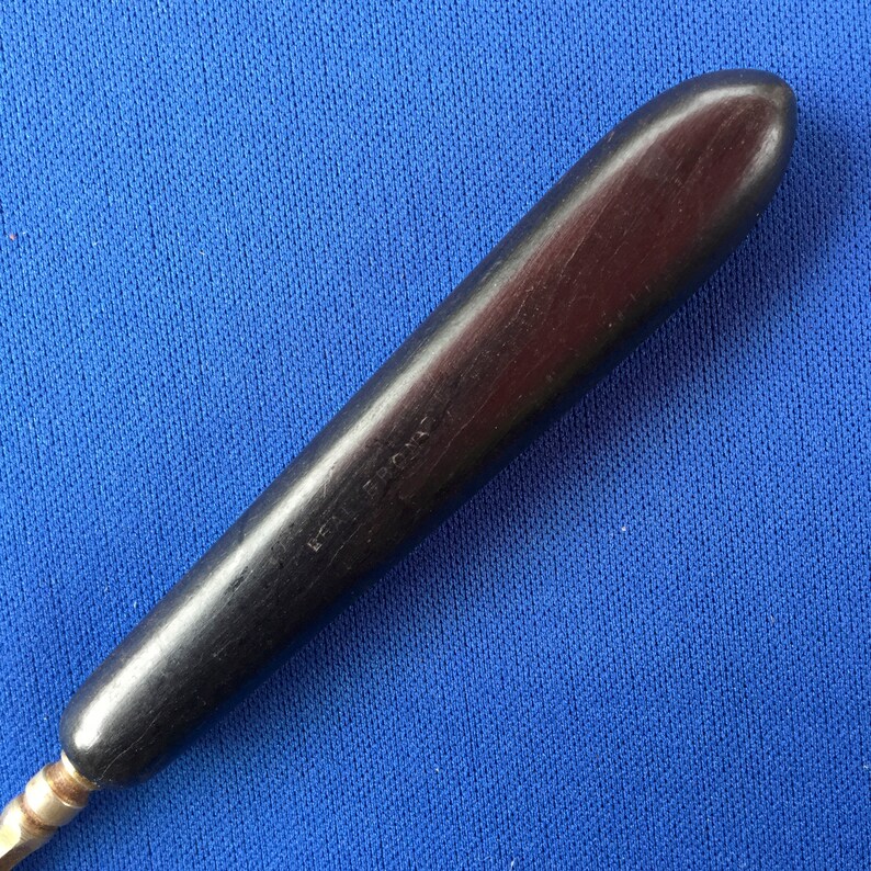Ebony Handle /& Metal Hook Victorian Buttonhook