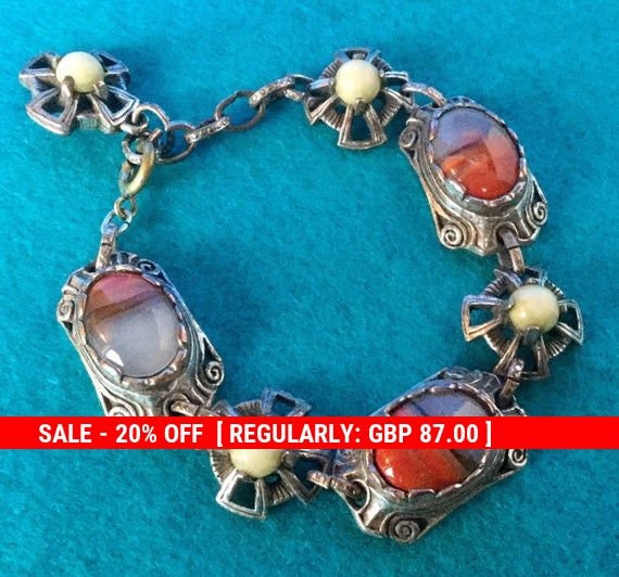 Scottish Agate Bracelet